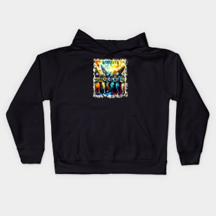 Wings of mummies bst Kids Hoodie